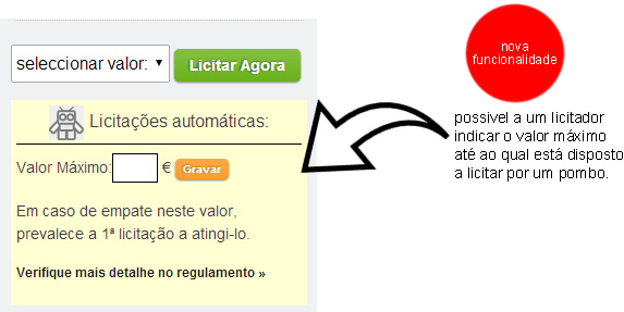 Licitações Máximas